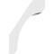 Ekena Millwork 4-in. W x 8-in. D x 12-in. H Legacy Architectural Grade PVC Knee Brace BRCP04X08X12LEC - alternate 4